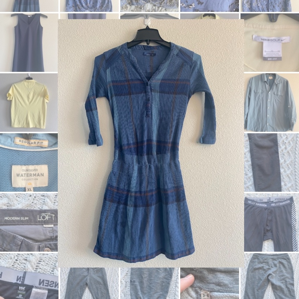 Prana dress XS BLUE